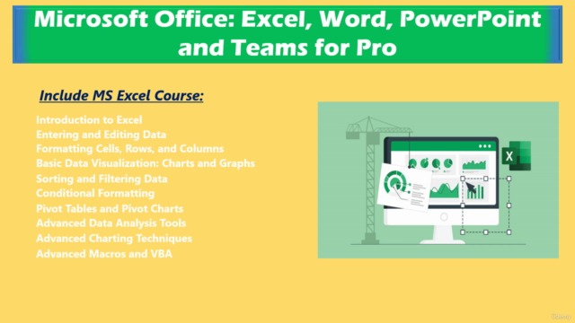 Microsoft Office: Excel, Word, PowerPoint and Teams for Pro – Screenshot 1