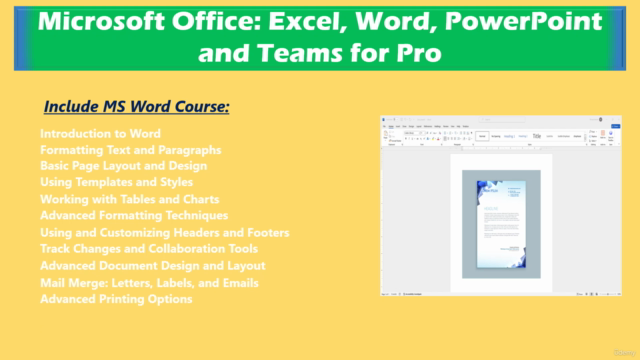 Microsoft Office: Excel, Word, PowerPoint and Teams for Pro – Screenshot 2