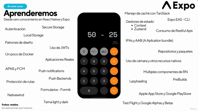 React Native Expo: Aplicaciones nativas para IOS y Android – Screenshot 1