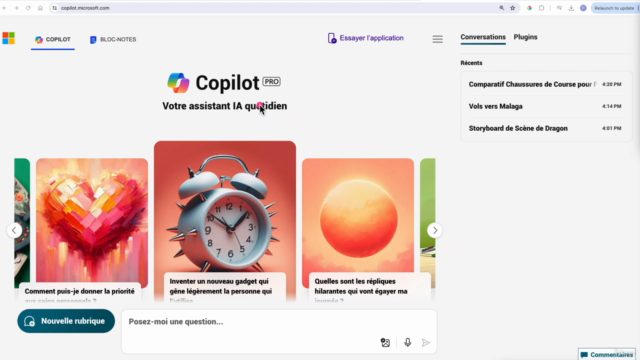Maîtrise de Microsoft Copilot : Microsoft 365 Copilot Office – Screenshot 1