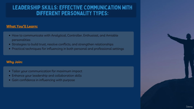 Leadership Skills: Different Personality Types: Influencing – Screenshot 1