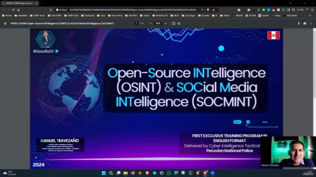 OSINT: Open-Source Intelligence & SOCMINT: Social Media INT – Screenshot 1