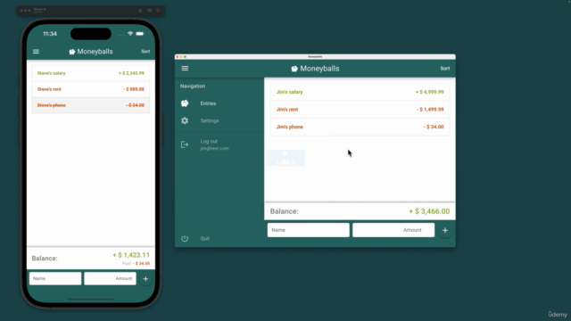 Quasar 2 & Firebase Cloud Firestore (with Vue 3 & Pinia) – Screenshot 1