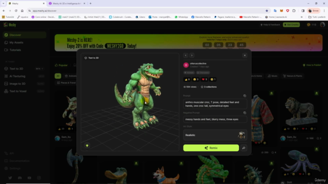 Meshy AI: 3D and Artificial Intelligence for Everyone. – Screenshot 4