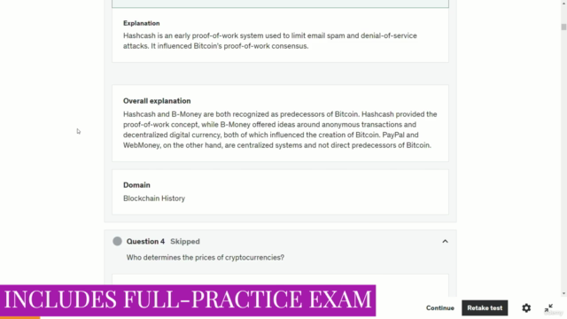 Certified Blockchain Expert Certification Mock Exam Test – Screenshot 2