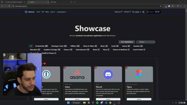Electron - Criar apps desktop do zero ao profissional – Screenshot 3