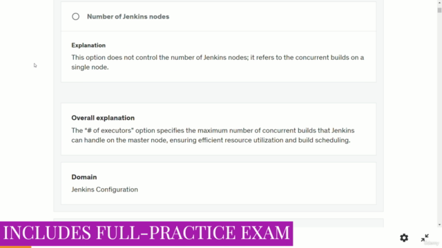 Certified Jenkins Engineer (CJE) Certification Mock Test – Screenshot 1