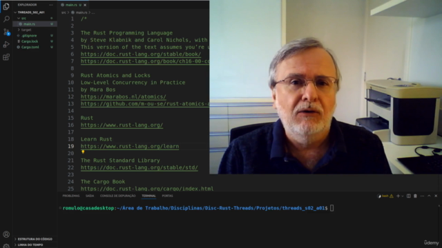 Threads na Linguagem Rust – Screenshot 3