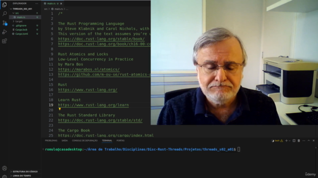 Threads na Linguagem Rust – Screenshot 4
