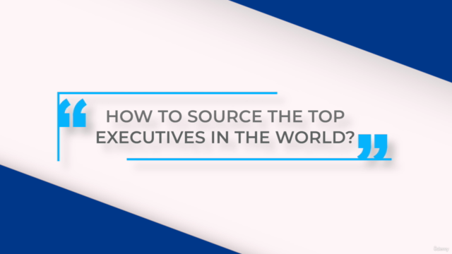 How to be a Headhunter - Part 2 - Direct Sourcing – Screenshot 1