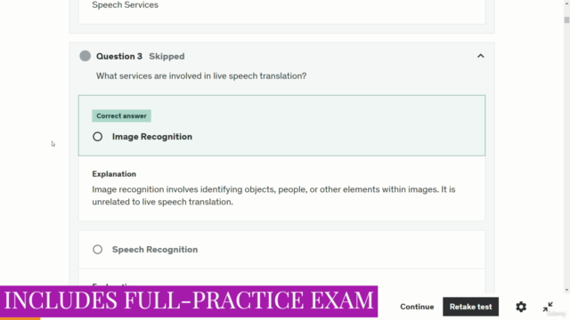 AI-900 Certification: Microsoft Azure AI Fundamentals Test – Screenshot 2