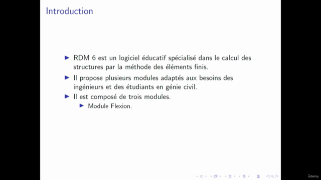 Calcul des structures à l'aide du logiciel RDM 6 – Screenshot 1