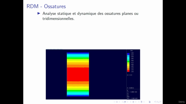 Calcul des structures à l'aide du logiciel RDM 6 – Screenshot 2