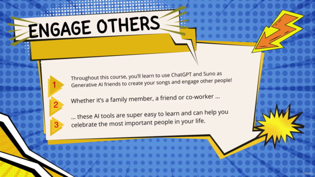 Generative AI Fun with ChatGPT & Suno: No Tech Skills Needed – Screenshot 4