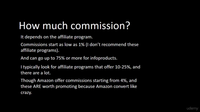 Learn how to Build High Quality Affiliate Websites – Screenshot 3