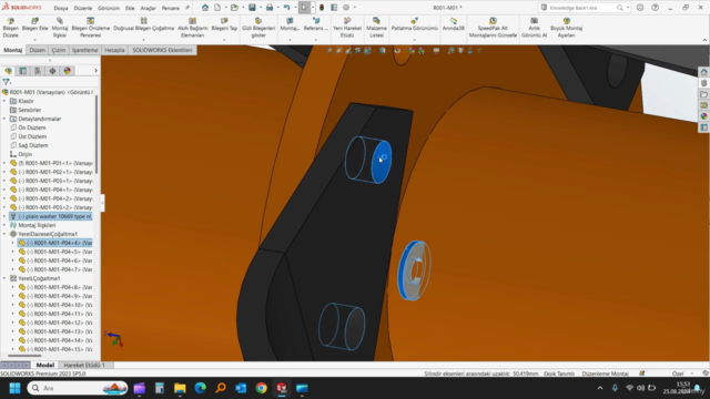 Rotovatör Makine Tasarımı-Rotovator Machine Desig Solidworks – Screenshot 4