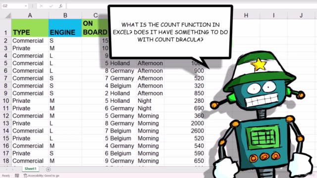 Microsoft Excel Primer – Screenshot 1