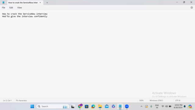 Mock Interviews, 500 Interview Questions for the Servicenow – Screenshot 3