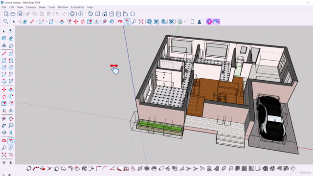 Become a professional interior designer using sketch up pro – Screenshot 4