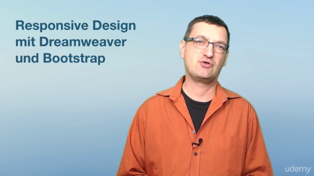 Responsive Websites mit Dreamweaver und Bootstrap – Screenshot 1