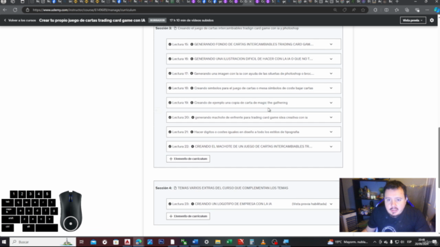 Crear tu propio juego de cartas trading card game con IA – Screenshot 2