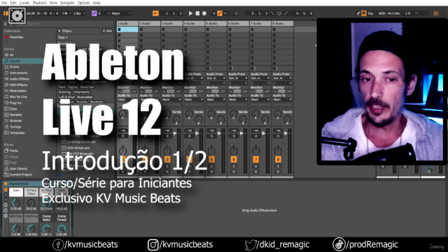 Ableton Live 12 - Iniciação à Música Eletrónica – Screenshot 1