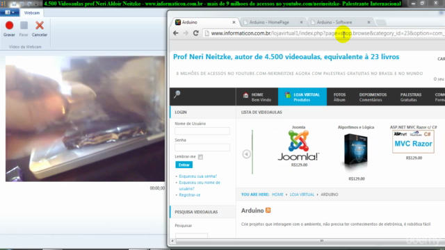 Arduino II - várias placas e interação com a web – Screenshot 2