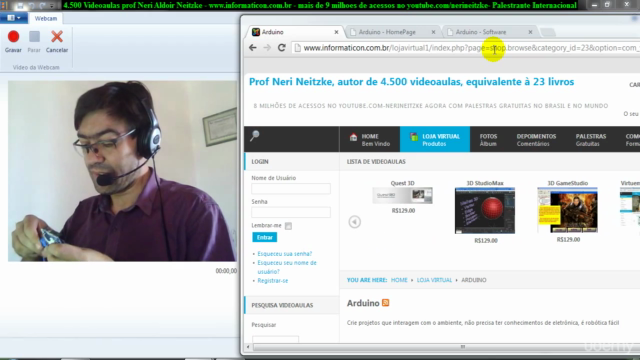 Arduino II - várias placas e interação com a web – Screenshot 3