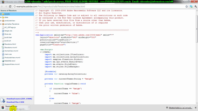E-Commerce completo Flex c/ PHP e pagseguro – Screenshot 2