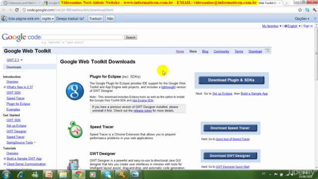 GWT-Google Web Toolkit em 107 videoaulas – Screenshot 3