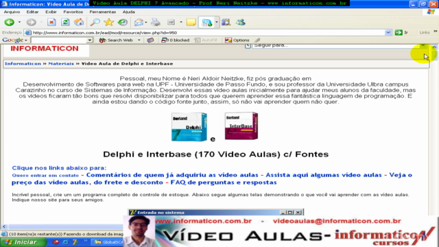 Delphi I - Sistema de Estoque em 175 videoaulas - Screenshot_01