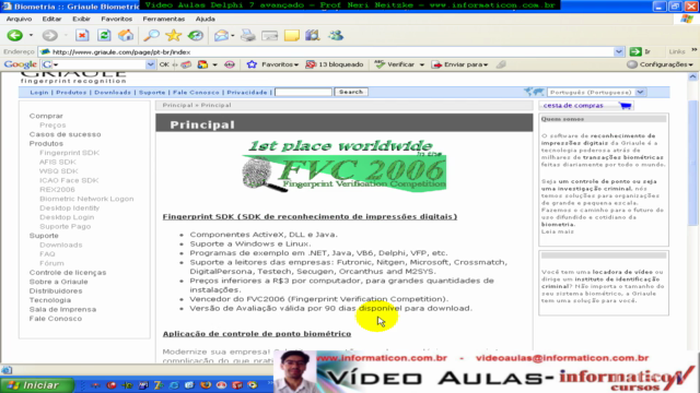 Delphi III - Super Avançado Biometria POO etc – Screenshot 4