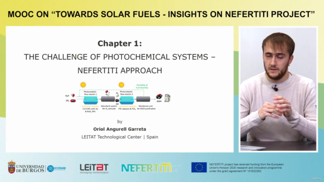 Towards solar fuels - Insights on NEFERTITI project – Screenshot 1