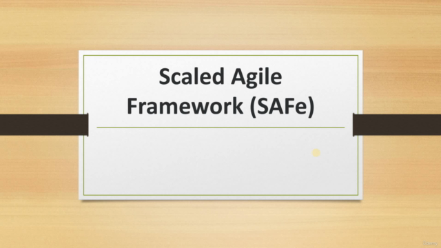 Formation Scaled Agile Framework (SAFe) – Screenshot 1