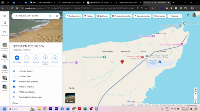 Diseño y construcción de proyectos de energía eólica – Screenshot 1