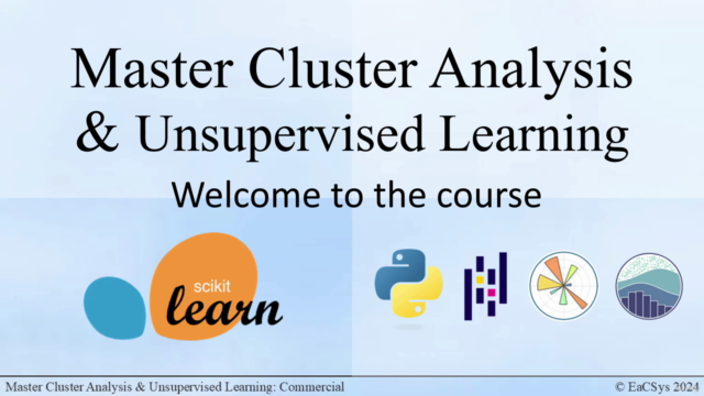 Master Cluster Analysis and Unsupervised Learning [2025] – Screenshot 1