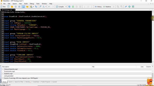 MQL5 PROJECTS: Code A Semi-High Frequency Trading Strategy – Screenshot 3
