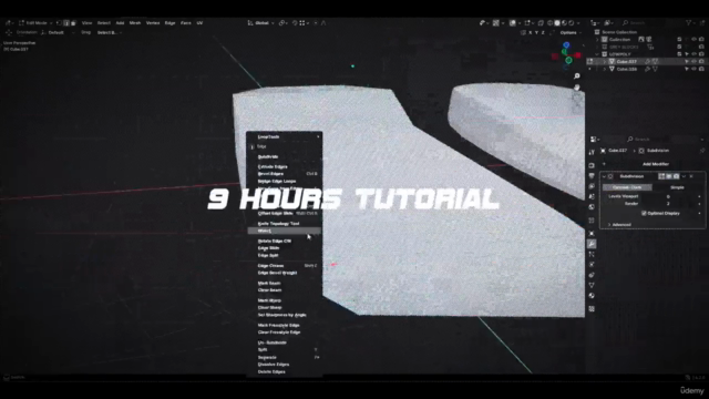 Sci-Fi Sneaker Design in Blender – Screenshot 2