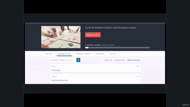 Estatística Integrada Para Análise e Decisão: 3 Cursos em 1 – Screenshot 1
