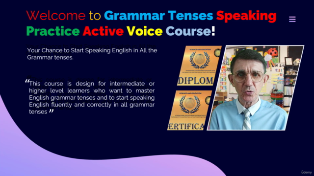 Master Grammar Tenses and Become a Confident English Speaker – Screenshot 2
