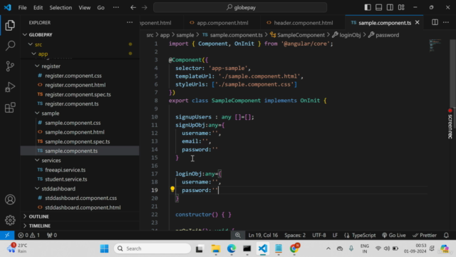Angular technologies with hands on. – Screenshot 3