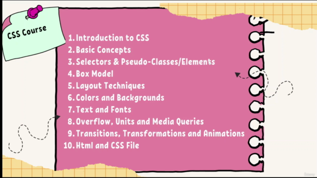 CSS Full Course for Absolute Beginners – Screenshot 1