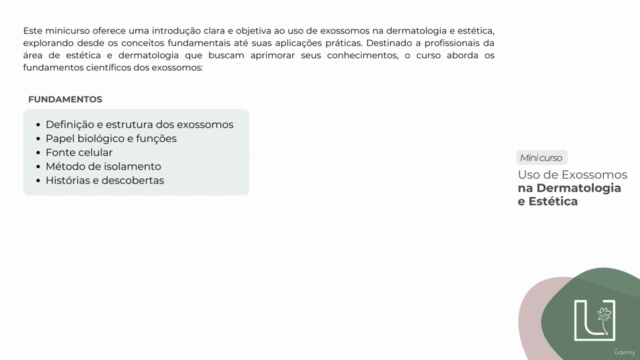 Introdução ao uso de Exossomos na Estética – Screenshot 2