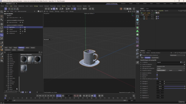 Bien débuter avec Cinema 4D 2024 – Screenshot 1