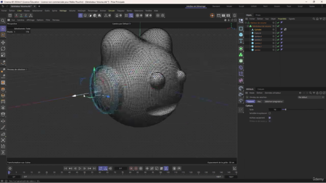 Bien débuter avec Cinema 4D 2024 – Screenshot 2