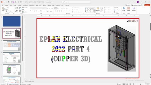 EPLAN ELECTRICAL 2022 PART 4 (COPPER 3D) – Screenshot 1