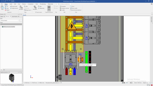 EPLAN ELECTRICAL 2022 PART 4 (COPPER 3D) – Screenshot 3