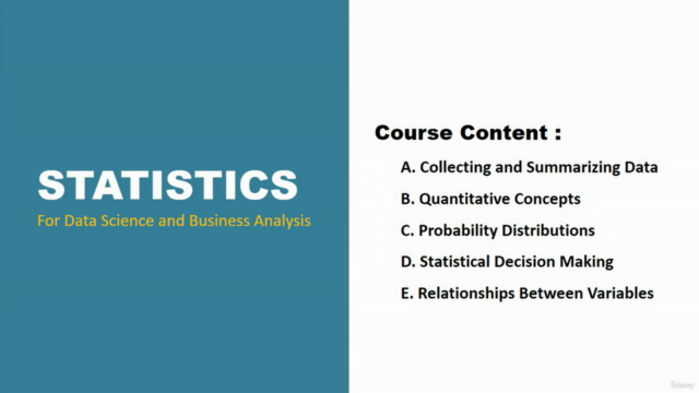 Statistics for Data Science and Business Analysis – Screenshot 2