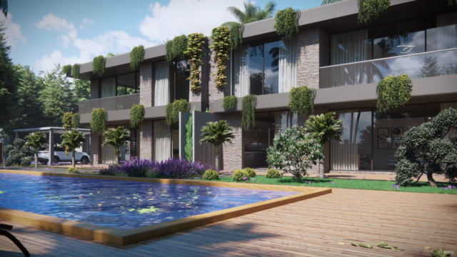 Enscape Render 4.1 Gerçekçi Dış Mekan Oluşturma – Screenshot 2