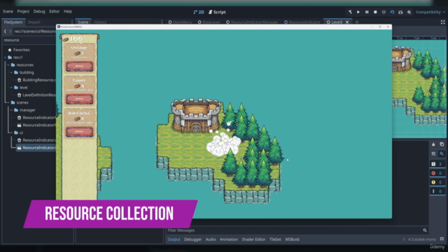 Create a Complete Grid-Based Puzzle Game in Godot 4 with C# – Screenshot 1